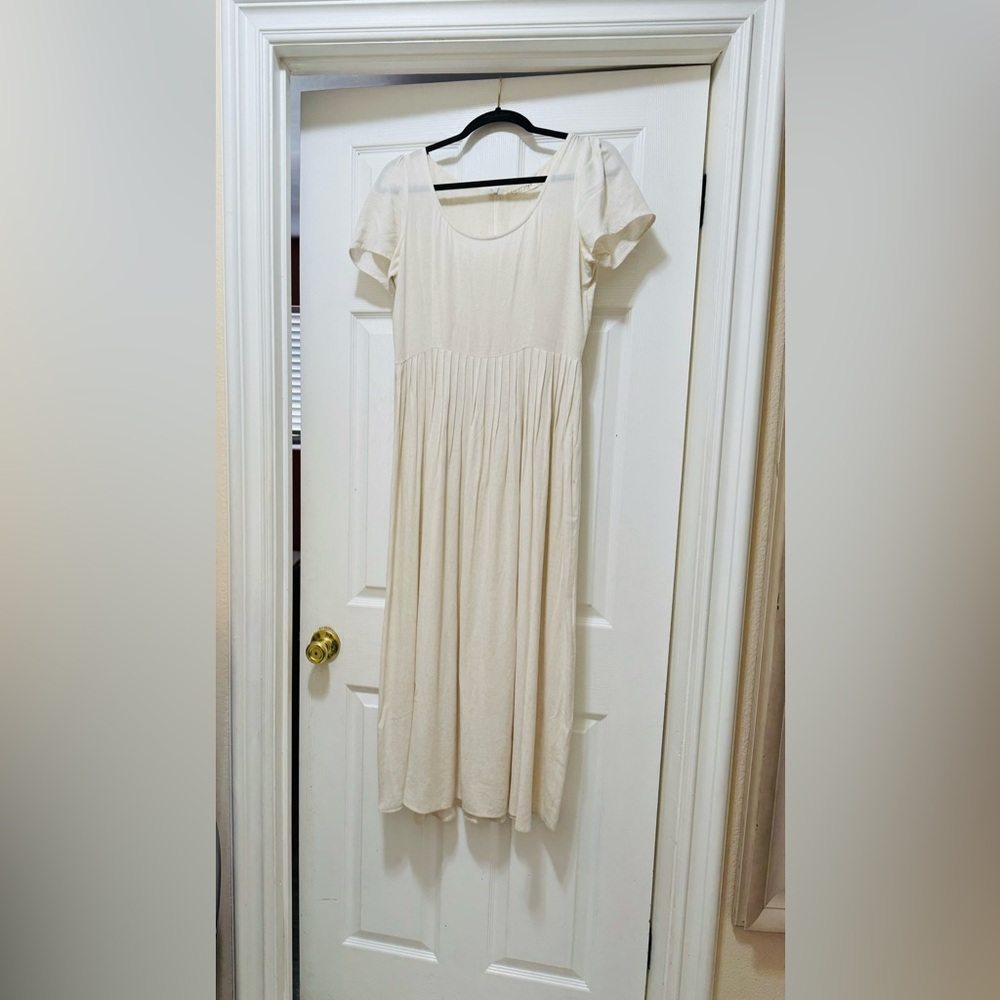 Christy Dawn Scarlet Dress Eggshell Medium
